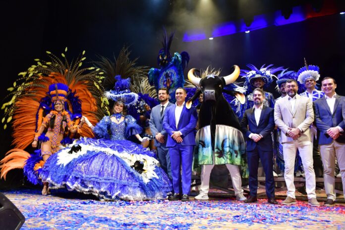 Caprichoso Revela o Festival de Parintins 2025 em Grande Estilo no Teatro Amazonas, Manaus