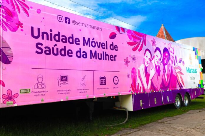 Novos Endereços para Atendimento das Unidades Móveis de Saúde da Mulher em Manaus