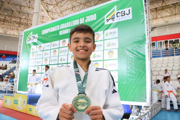 Atleta do Amazonas conquista medalha de ouro no Campeonato Brasileiro Regional de Judô 2025