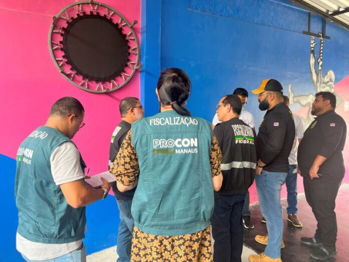 Notícias do Amazonas Procon Manaus realiza fiscalização em academias e fecha quatro locais irregulares
