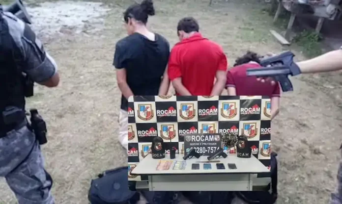 Notícias do Amazonas Trio Detido Após Realizar Assalto Aterrorizante a Ônibus em Manaus