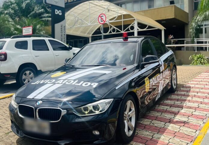 BMW apreendido em operação policial é incorporado à frota da Polícia Civil do Amazonas