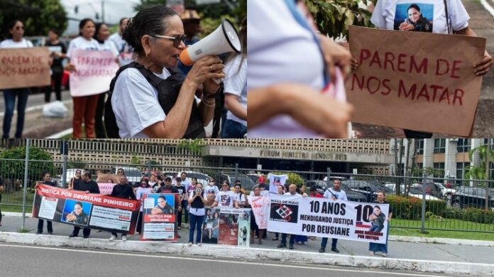 Marcha de Mulheres Exige Justiça Após 10 Anos da Morte da Policial Deusiane Pinheiro