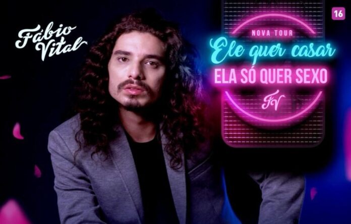 Fábio Vital traz uma dose de humor inteligente a Manaus com seu novo espetáculo de stand-up