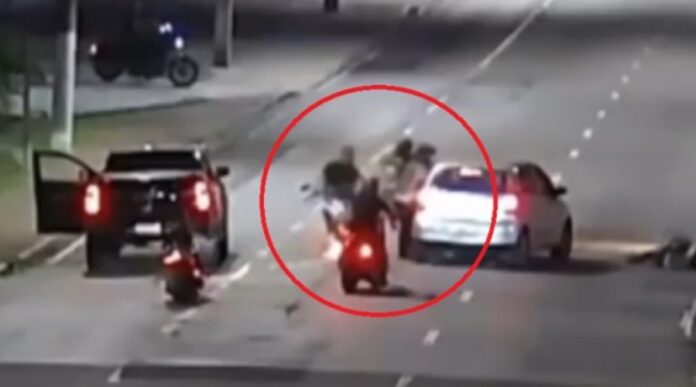 Nove motociclistas são acusados de agredir agente da Polícia Federal em Manaus