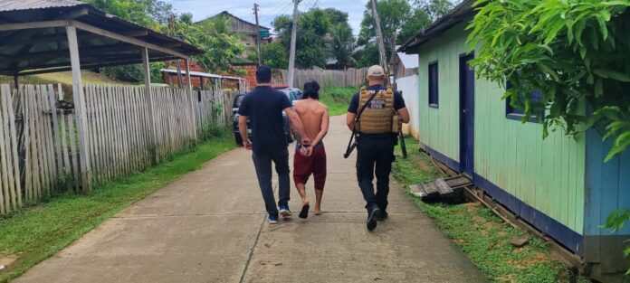 Homem é preso após agredir jovem com paulada e tentar estuprá-la em Jutaí
