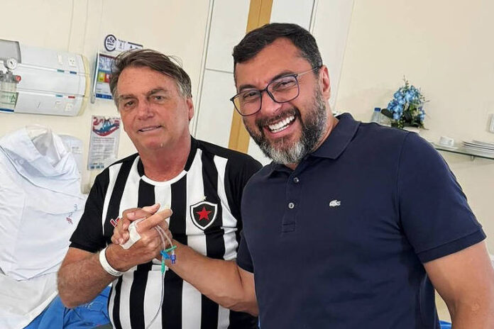 Wilson Lima anuncia participação em ato na Avenida Paulista a convite de Bolsonaro e Tarcísio