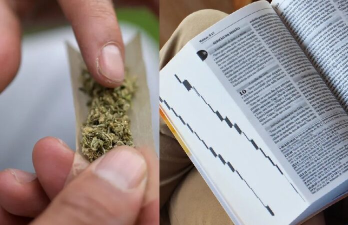Homem detido em Cabedelo por tráfico de drogas ocultas em Bíblia