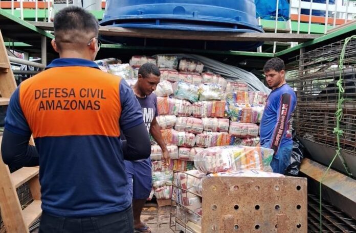 Ajuda Humanitária do Governo do Amazonas Beneficia Apuí Durante a Operação Cheia 2025