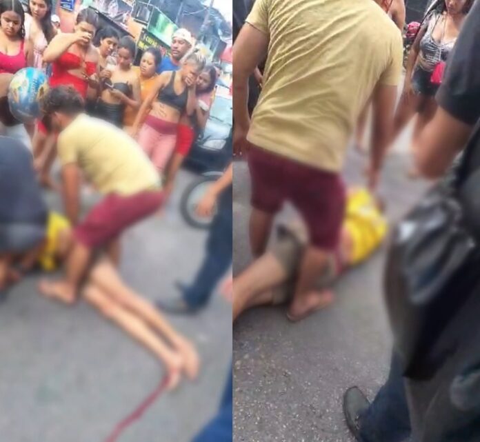Homem gravemente ferido ao tentar atravessar a Avenida Itaúba em Manaus