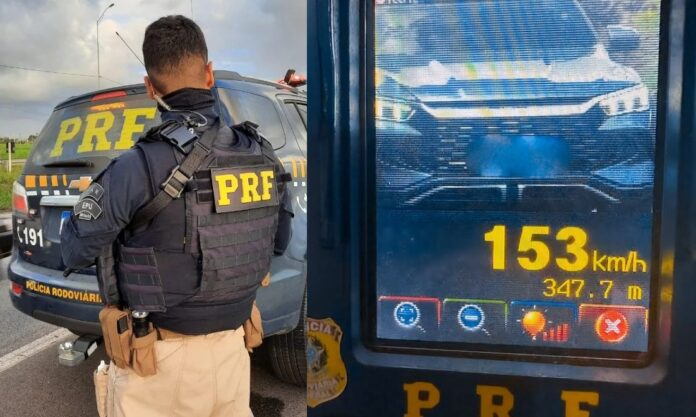 PRF Flagra Motoristas Ultrapassando Limites de Velocidade na BR-174 em Fiscalização de Rotina