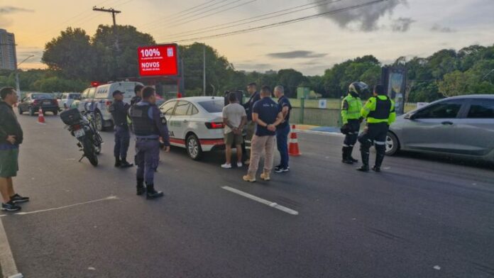 Desespero e socorros marcam atropelamento durante corrida na Ponta Negra, Manaus