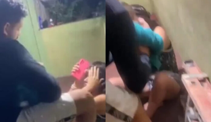 Homem embriagado agride mulher com bebê nos braços em Novo Airão, AM