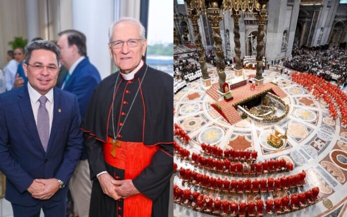 Tadeu de Souza expressa apoio a Dom Leonardo Steiner no início do conclave papal
