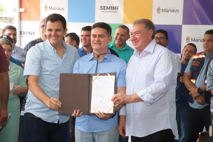 David Almeida autoriza início das obras de asfaltamento em 20 ruas do Parque Riachuelo