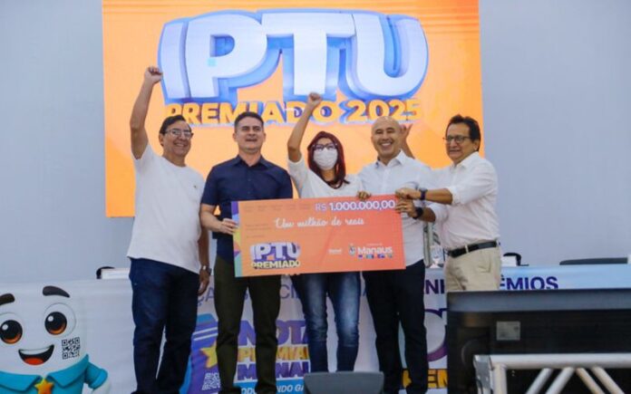 Moradora da Compensa é premiada com R$ 1 milhão no sorteio do IPTU Premiado em Manaus