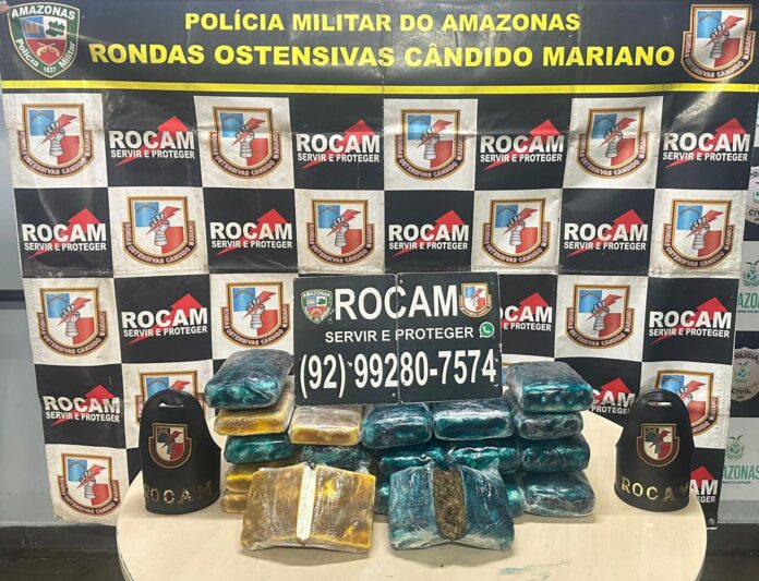 Homem detido com 20 tabletes de entorpecentes no porto de Manaus
