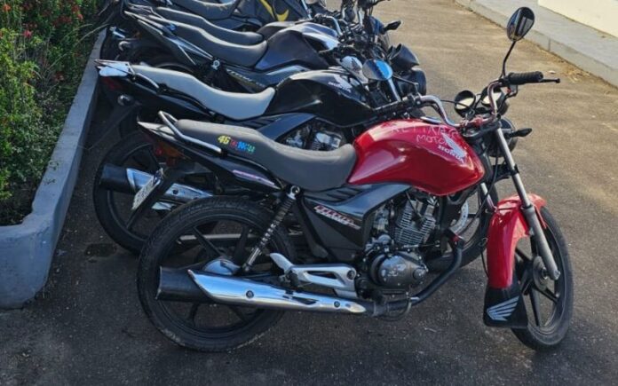 Sessenta motocicletas recuperadas serão restituídas a seus proprietários em Manaus