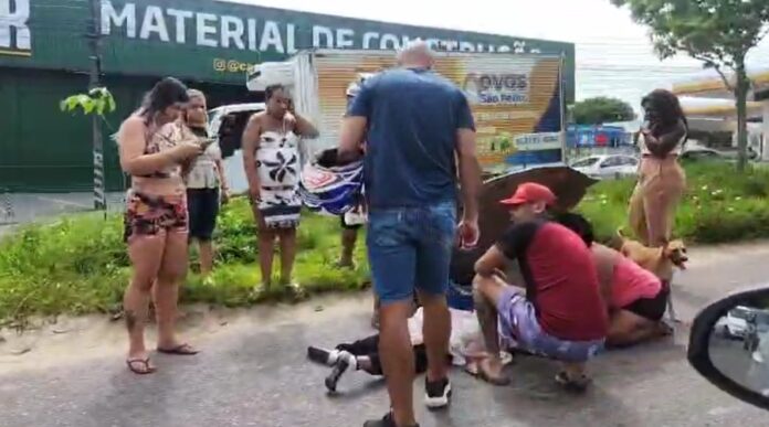 Crianças atropeladas em faixa de pedestres no bairro Colônia Terra Nova, Manaus