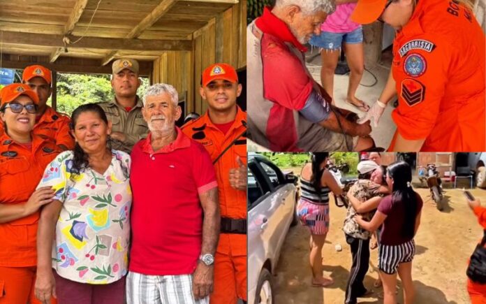 Idosos são encontrados com vida após sumirem em floresta no interior do Amazonas