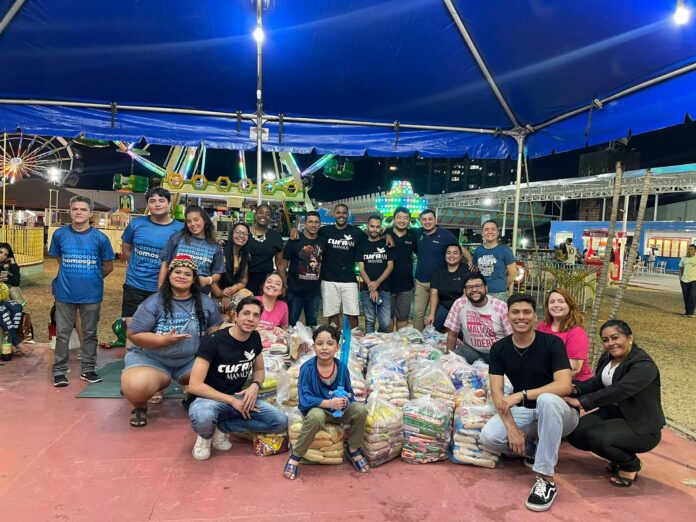 CUFA Amazonas Promove Campanha de Arrecadação de Alimentos no Mirage Park