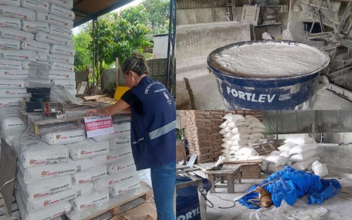 Fábrica ilegal de goma de tapioca é desmantelada na zona Leste de Manaus