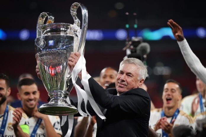 Ancelotti encerra sua trajetória no Real Madrid e assume o comando da Seleção Brasileira
