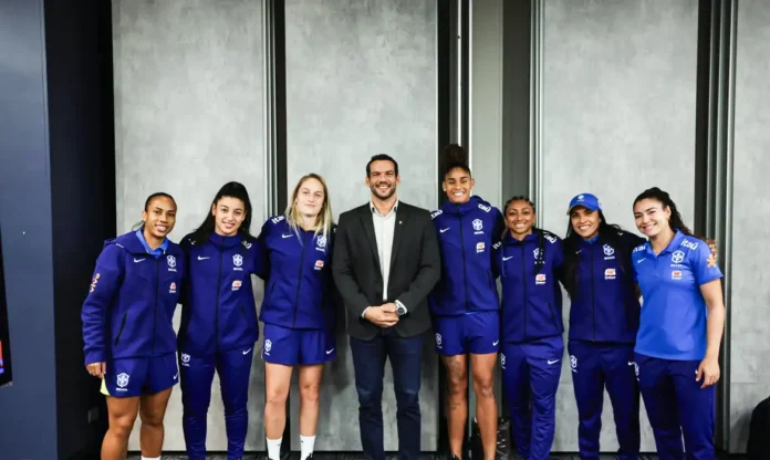 CBF promete aumentar os investimentos no futebol feminino, afirma novo presidente