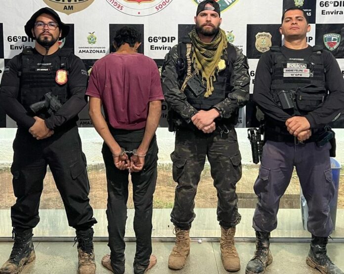 Homem é detido após tentativa de homicídio contra esposa e filhos no Amazonas