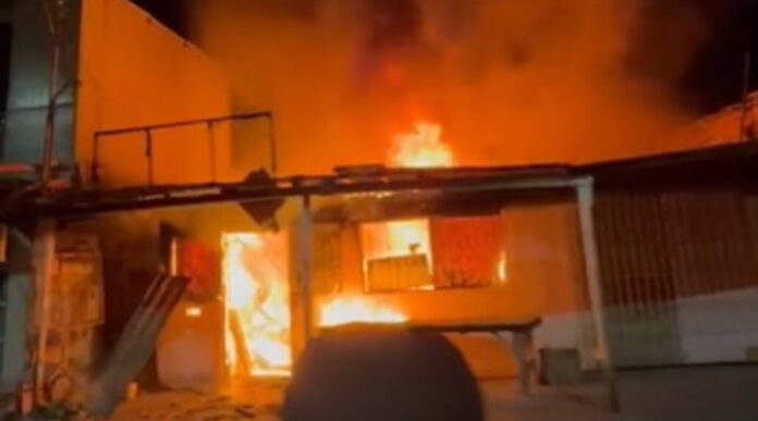 Incêndio devastador em Manaus: família consegue escapar das chamas em meio ao caos