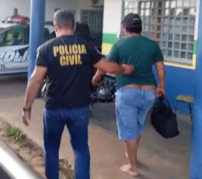 Homem de 38 anos é preso no interior do AM após ser condenado por estuprar e engravidar enteada