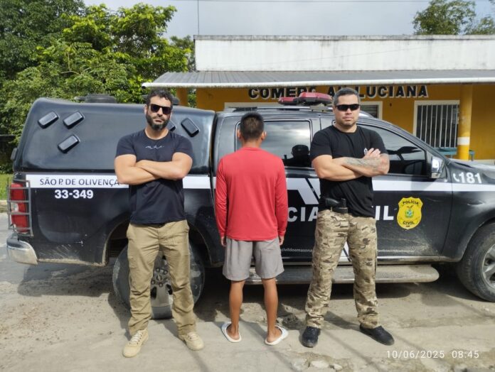Homem de 26 anos é preso por estuprar menina de dois anos em São Paulo de Olivença, AM