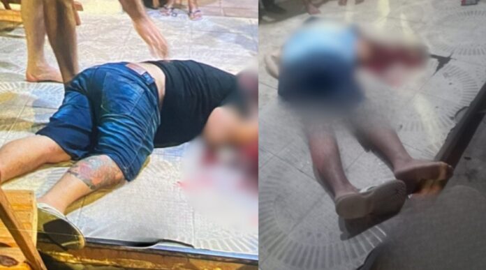 Pistoleiros executam dois homens a tiros em frente a mercadinho na Compensa, em Manaus
