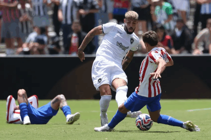 Botafogo perde para Atlético de Madrid e se classifica em segundo
