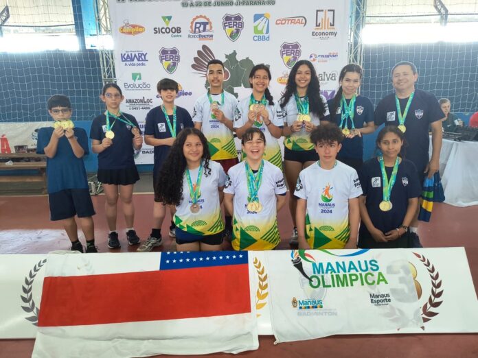 Atletas de Manaus brilham no Regional Norte de Badminton