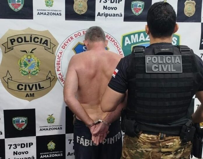 Foragido por estupro no MT é preso no interior do AM