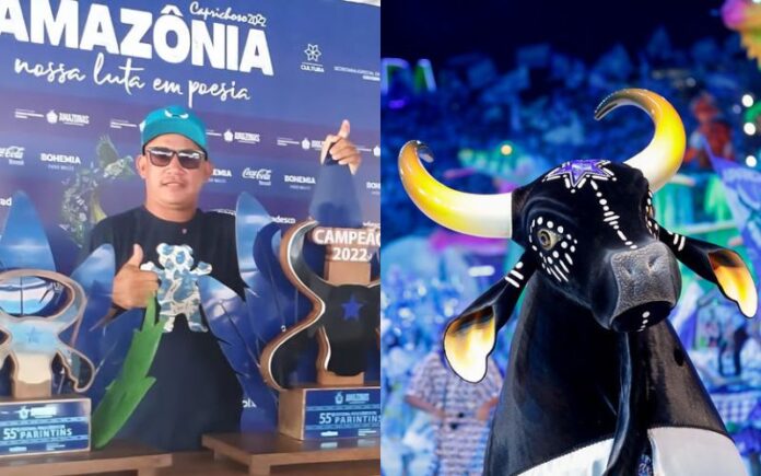 Luto no lado azul: morre Tarzio Cruz, criador da vaqueirada do Caprichoso