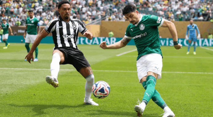 Palmeiras vence Botafogo na prorrogação e avança no Mundial
