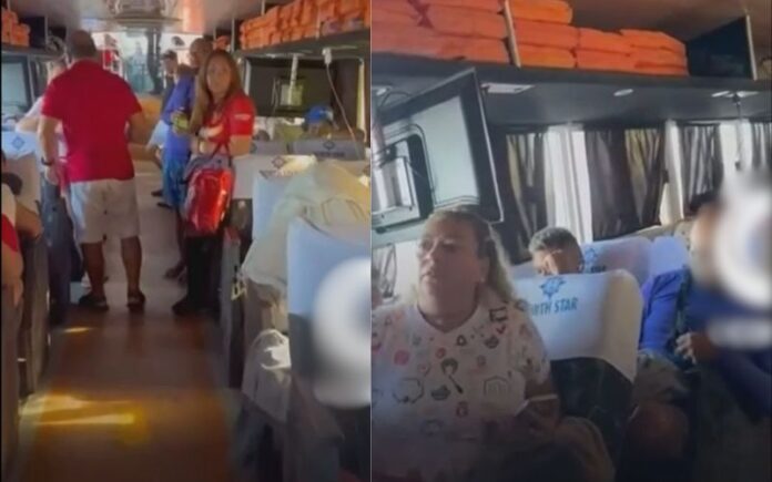 Lancha que saiu de Parintins para Manaus fica à deriva no meio do rio