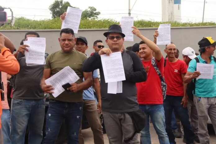 Greve da construção civil em Manaus pede reajuste de 12%