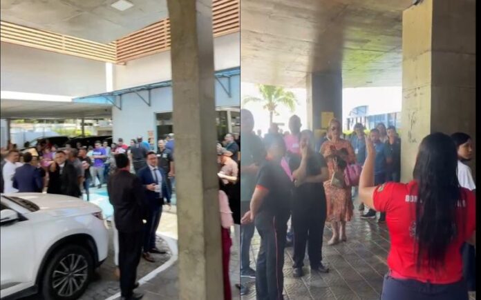 Vereadores fogem da CMM após suspeita de incêndio
