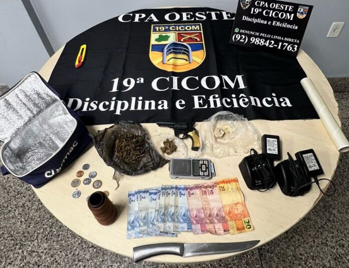 Quatro homens são presos por tráfico de drogas em Manaus