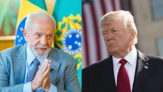 Trump diz que deve conversar com Lula ‘em algum momento’