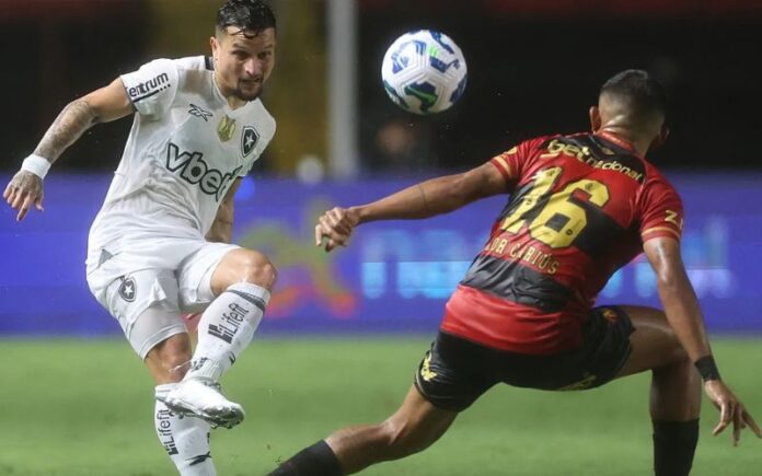 Botafogo supera Sport nos acréscimos e sobe para 5º no Brasileirão