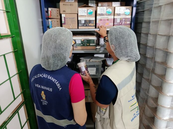 Fiscalização apreende suplementos irregulares em Manaus