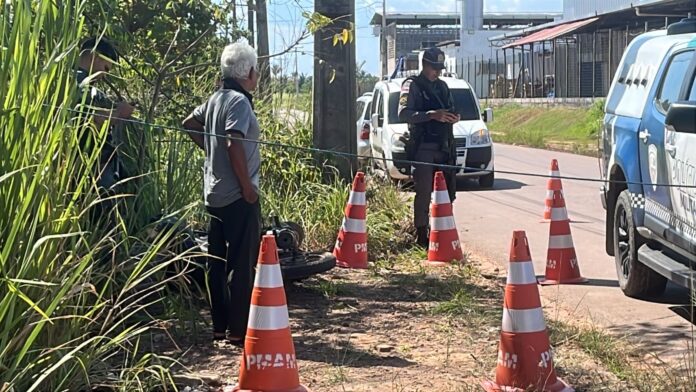 Motociclista é perseguido e morto a tiros ao sair para almoçar no Cacau Pirêra