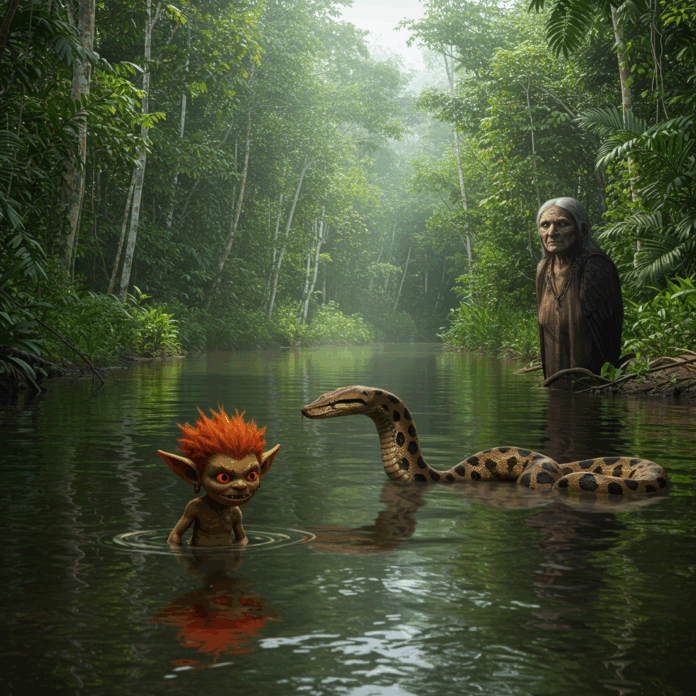Segredos da Selva: Seres Místicos da Amazônia