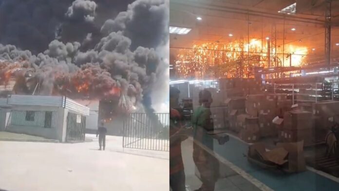 Incêndio em Manaus provoca pânico e destruição na fábrica da EFFA Motors