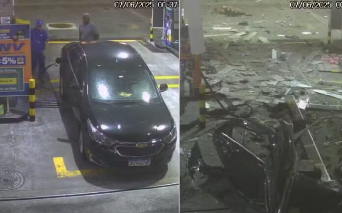Notícias do Amazonas – Frentista de 61 anos morre após explosão em posto de gasolina