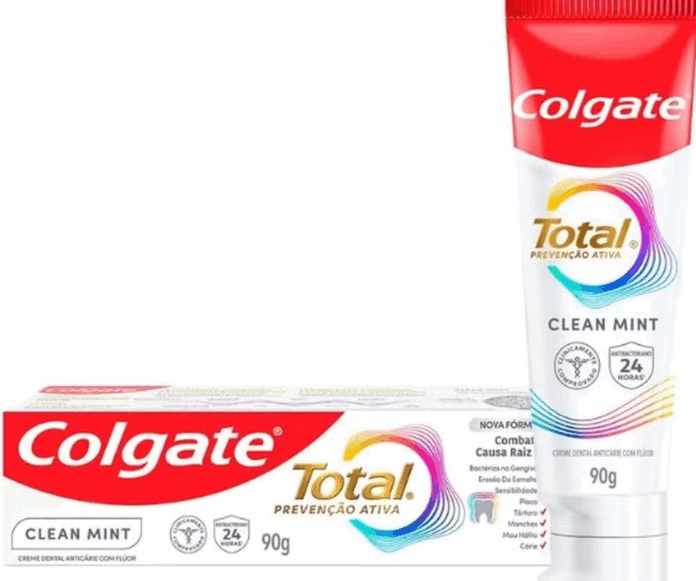 Anvisa restabelece proibição da pasta de dente Colgate Total Clean Mint